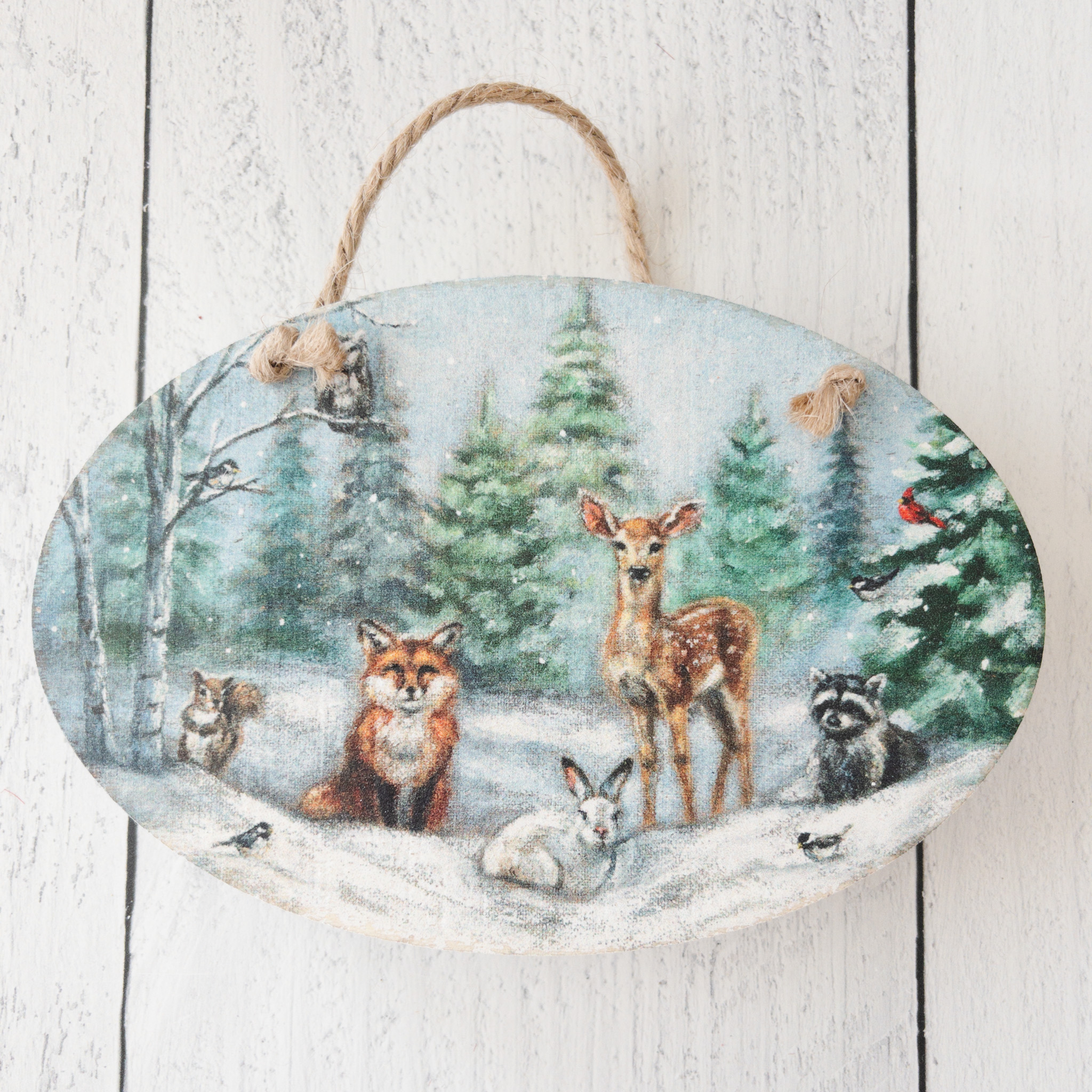 Winter Animals Print