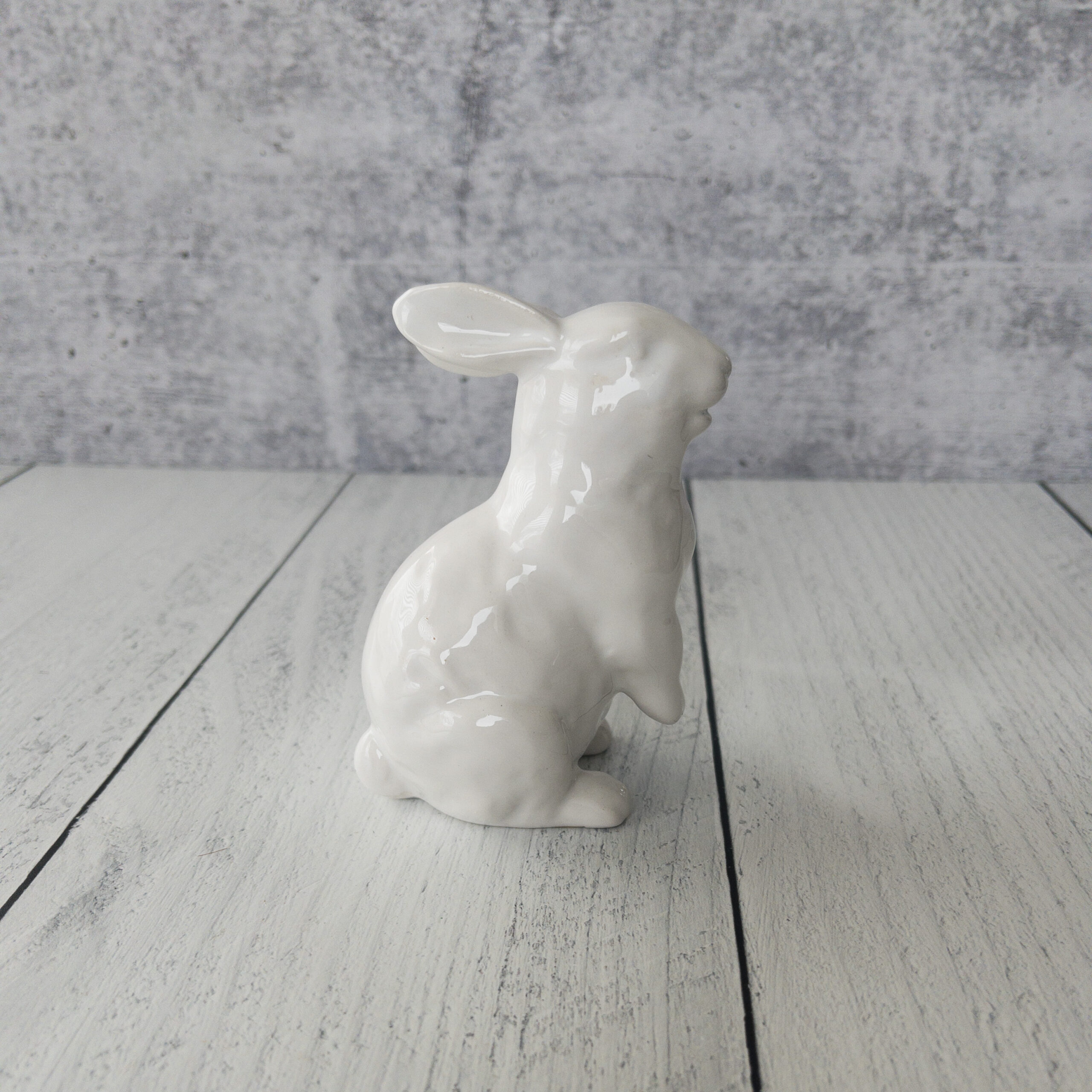 White Glossy Bunny - Image 2