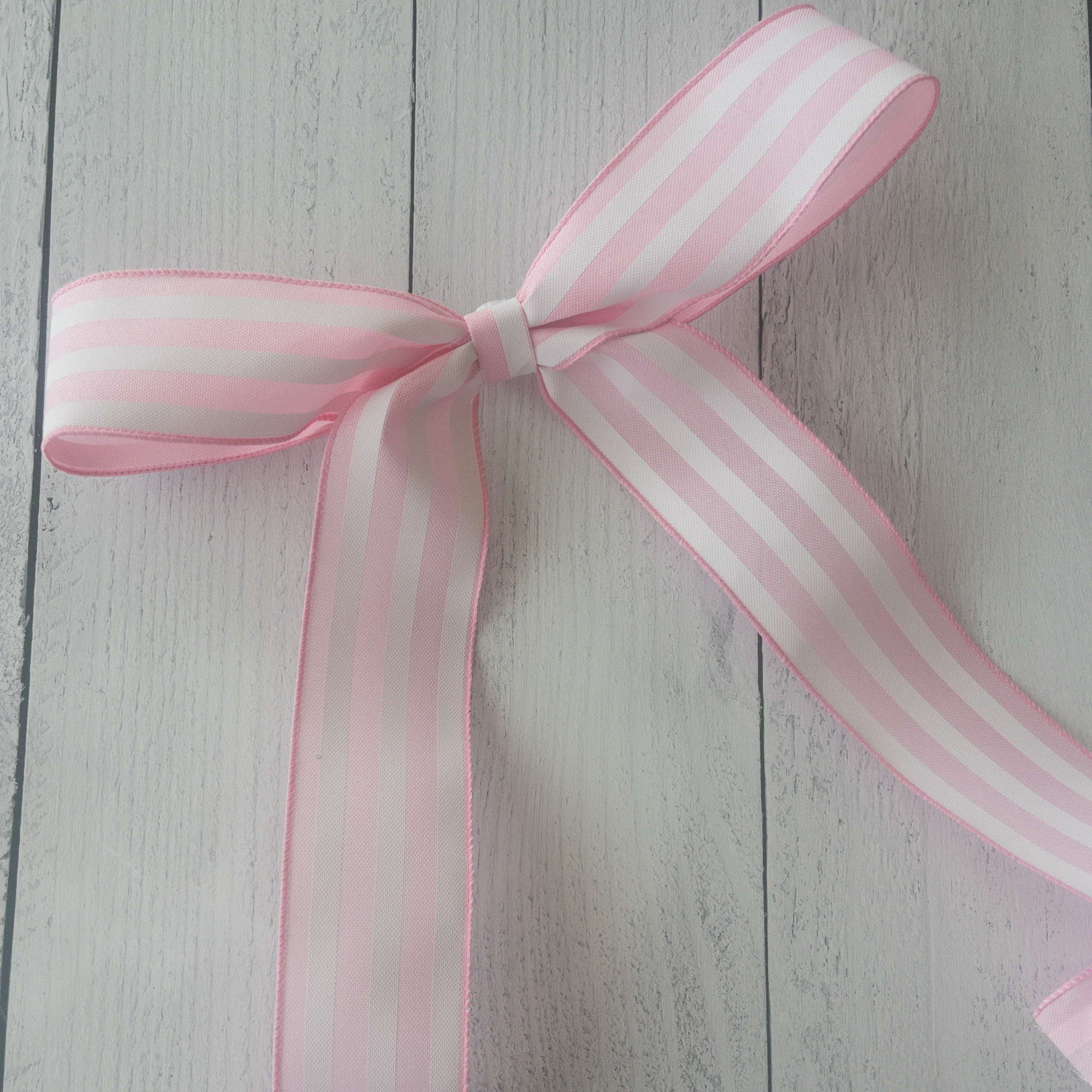 Pink and White Stripe
