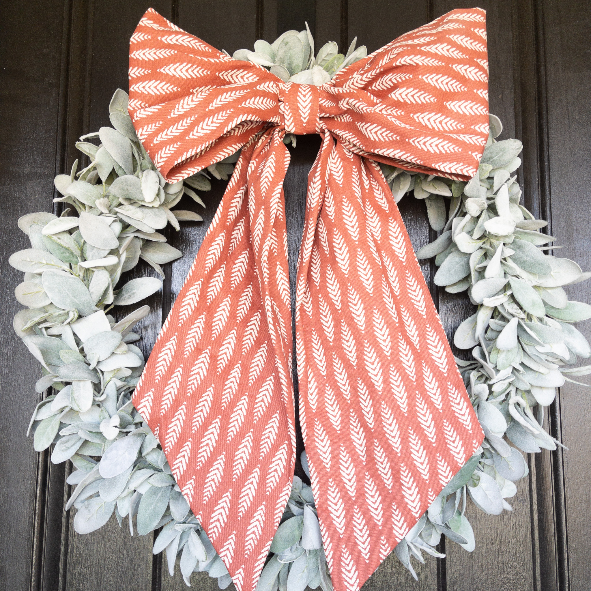 X-Large Handmade Fabric Bow Butterfly - Image 2