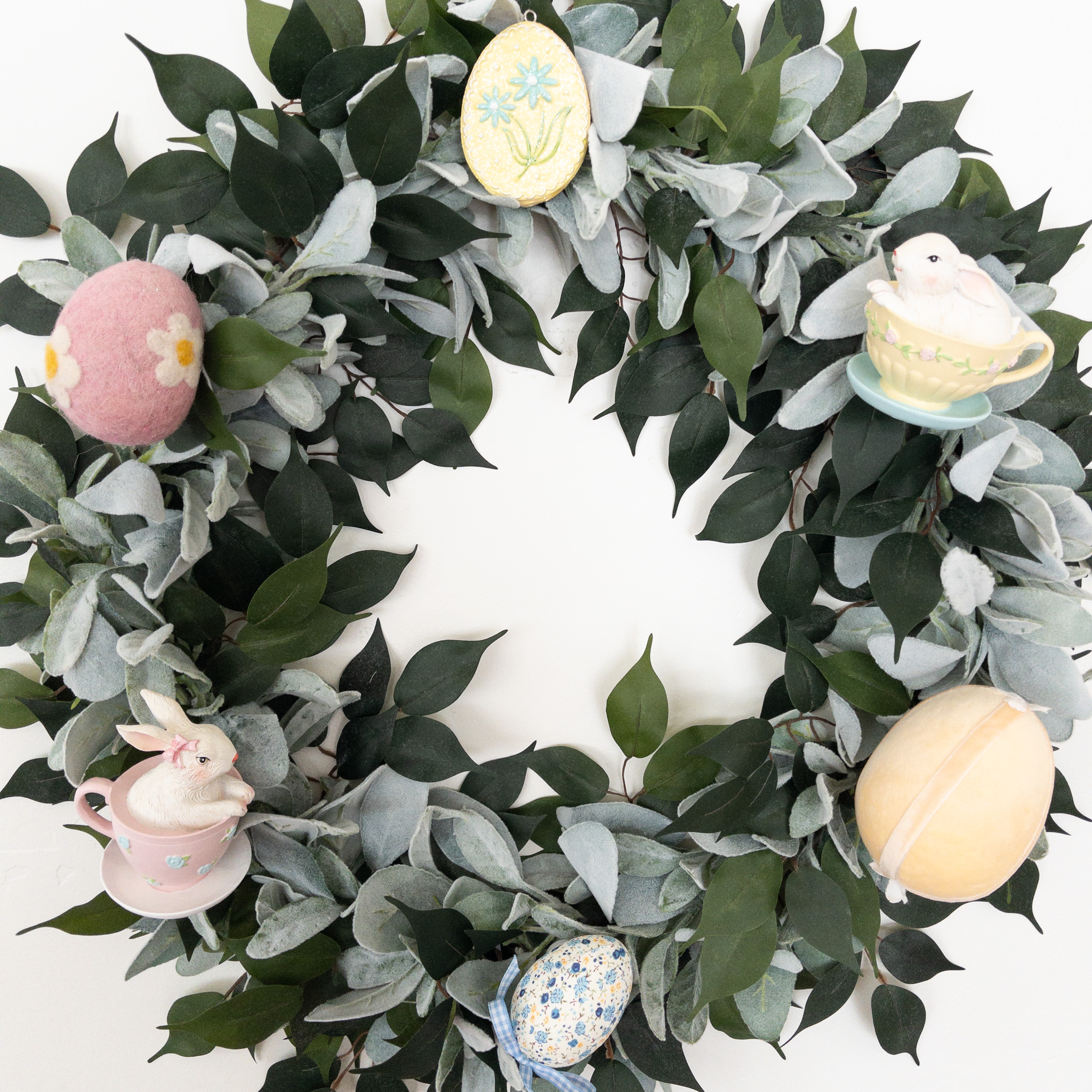 Floral Teacup Bunnies