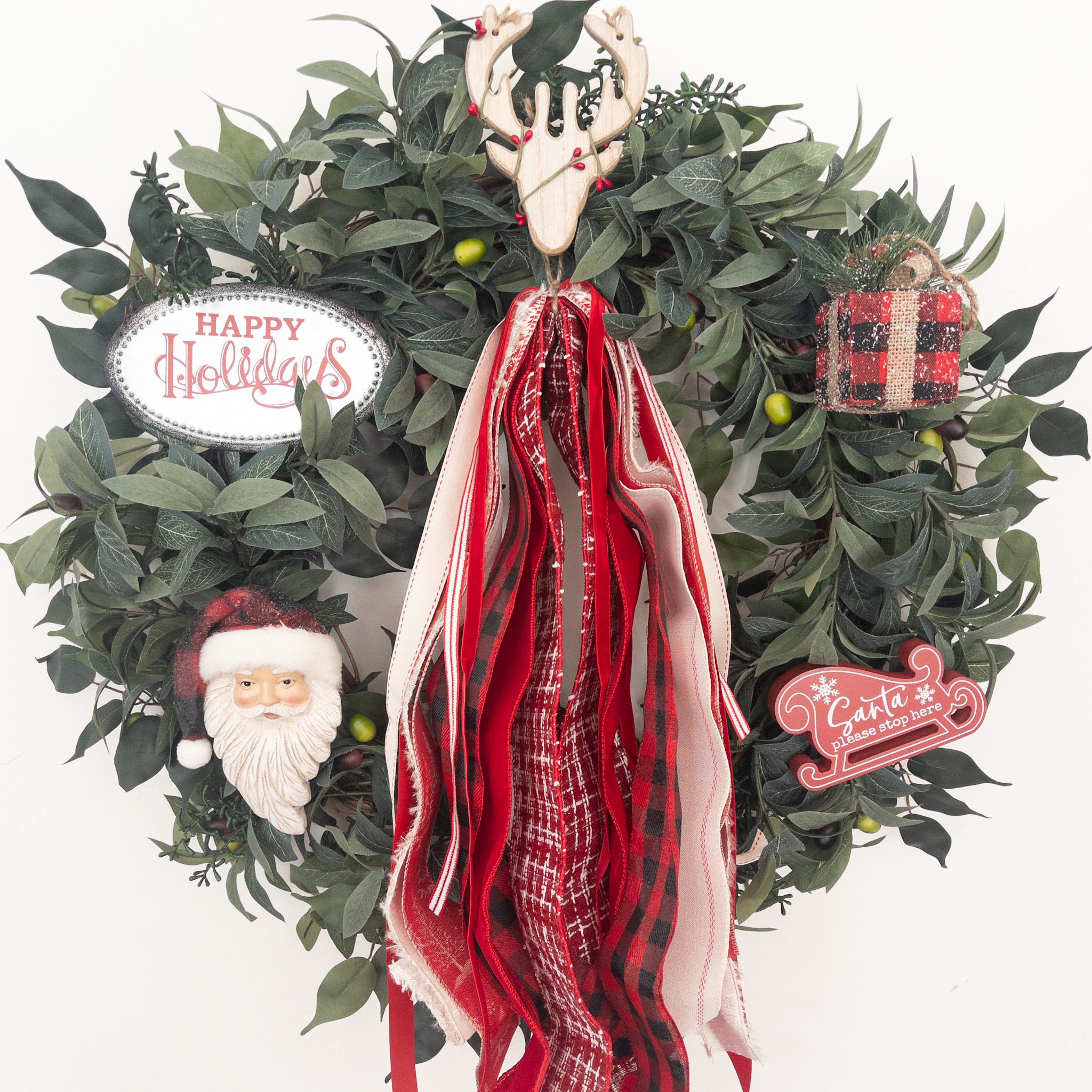 Classic Santa and Sleigh (7 piece set) - Image 2