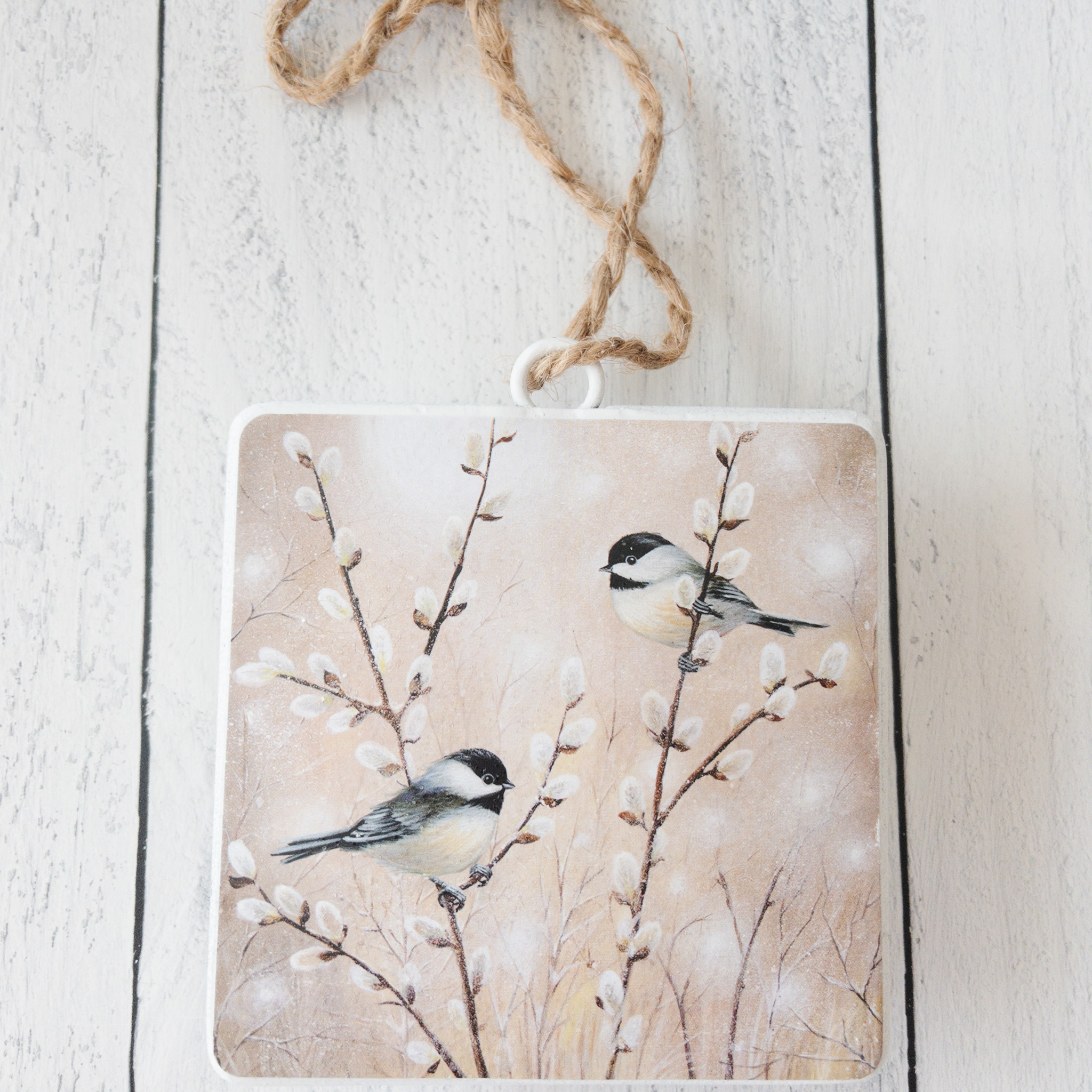 Metal Winter Birds
