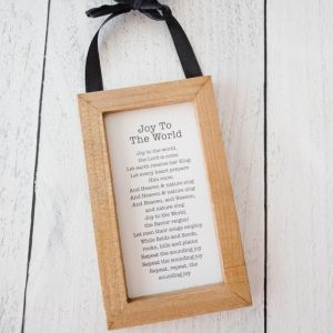 Christmas Song Lyric Signs