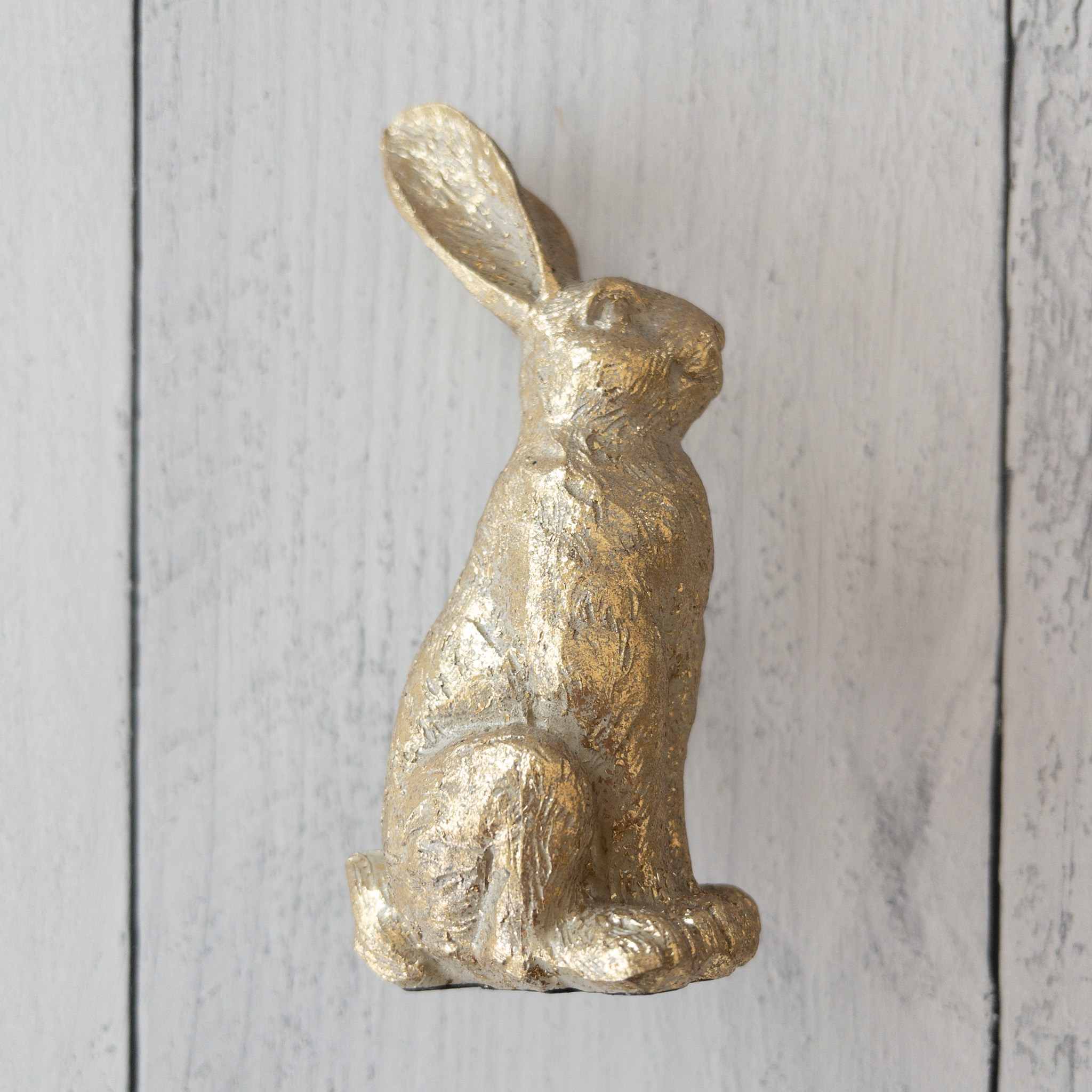 Gold Resin Bunny