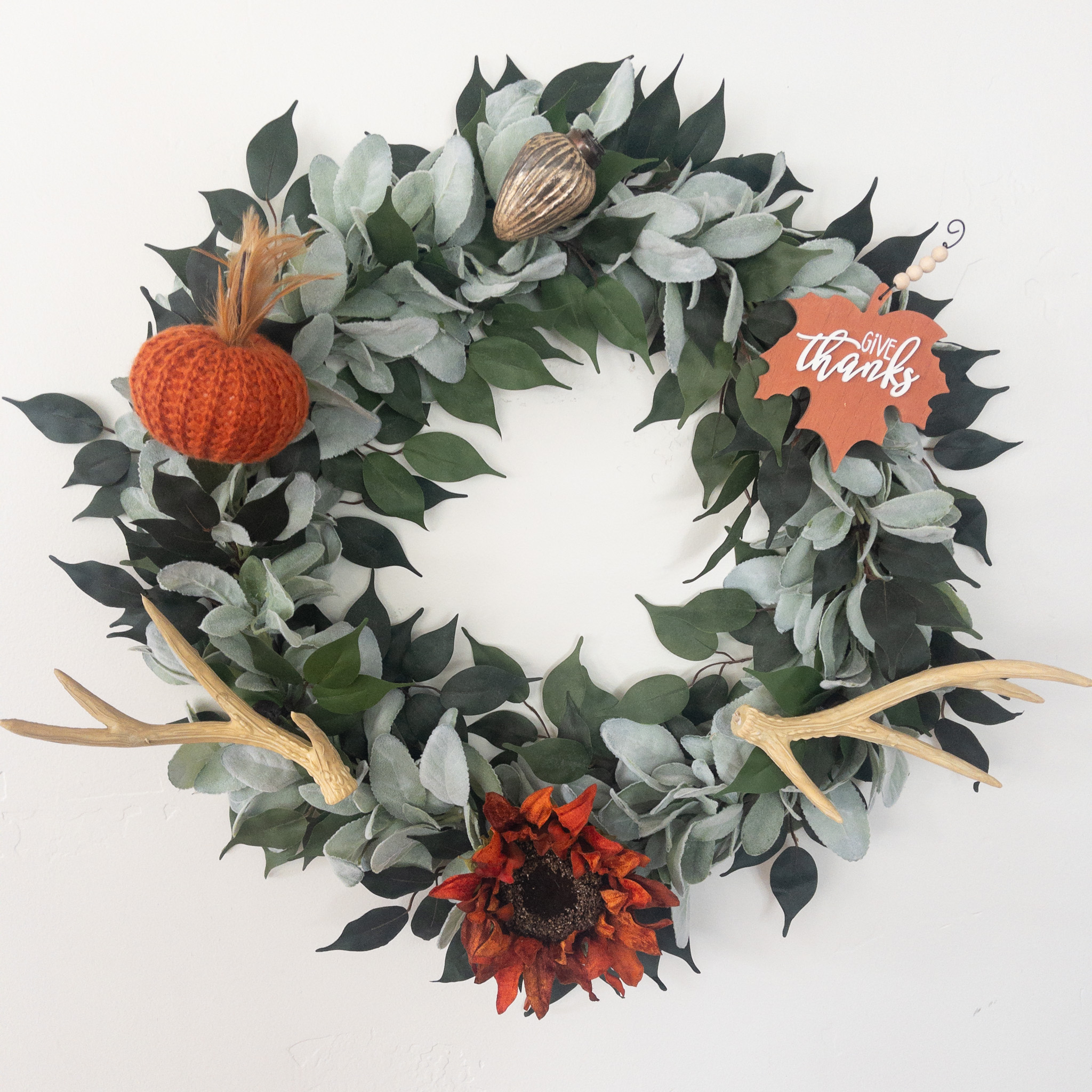 Pumpkins Sunflowers Antlers