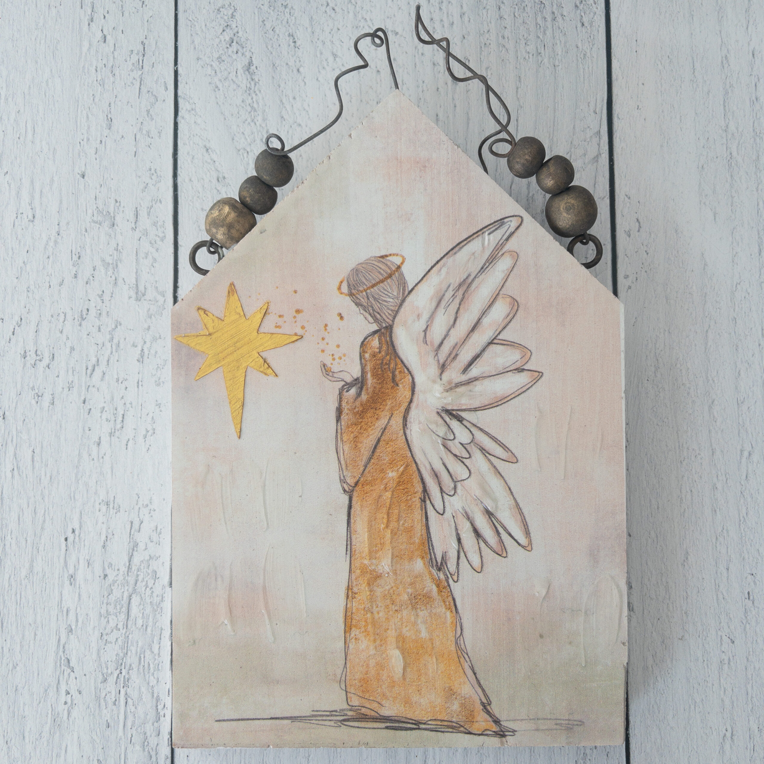 Wood and Metal Nativity - Image 4