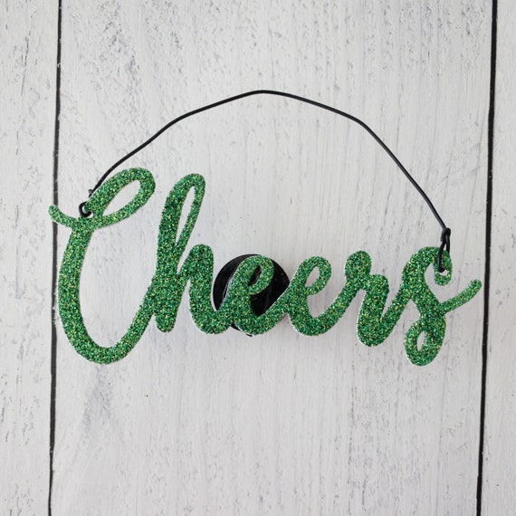 Glittered Enamel St Patrick’s Day Words - Image 4