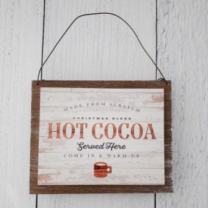 Hot Cocoa Sign