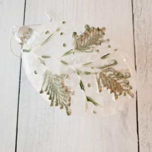Painted flat glass Oval disk