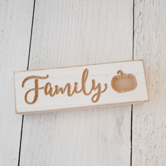 White Wood Fall Signs - Image 4